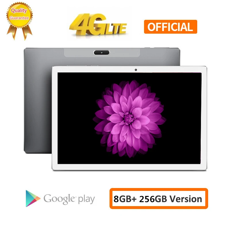 

S119 8000mAH Android 8.0 2.5D Screen Tablet pcs 10.1 inch 4G LTE Phone tablet PC 10 Core RAM 8GB ROM 256GB tablets 1920*1200 pcs