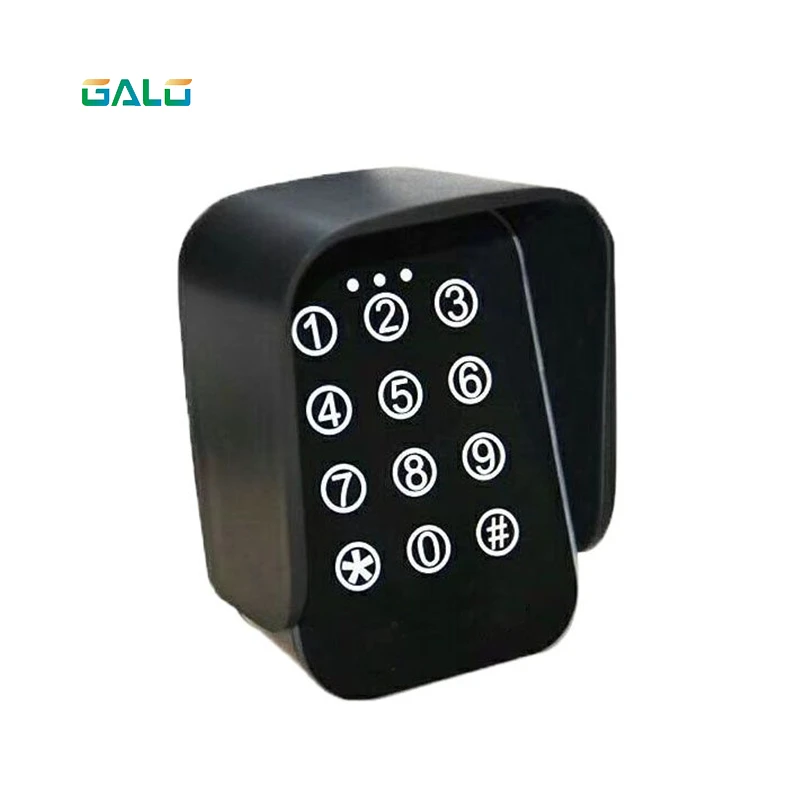 

Беспроводная клавиатура GALO с сенсорной панелью, двухканальная Водонепроницаемая клавиатура для открывания раздвижных ворот/500 кг открывателя раздвижных ворот PKM
