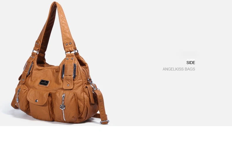 Женская сумка через плечо в европейском и американском стиле, Большая вместительная женская сумка, много карманов, сумка-мессенджер для мытья воды ZF10165