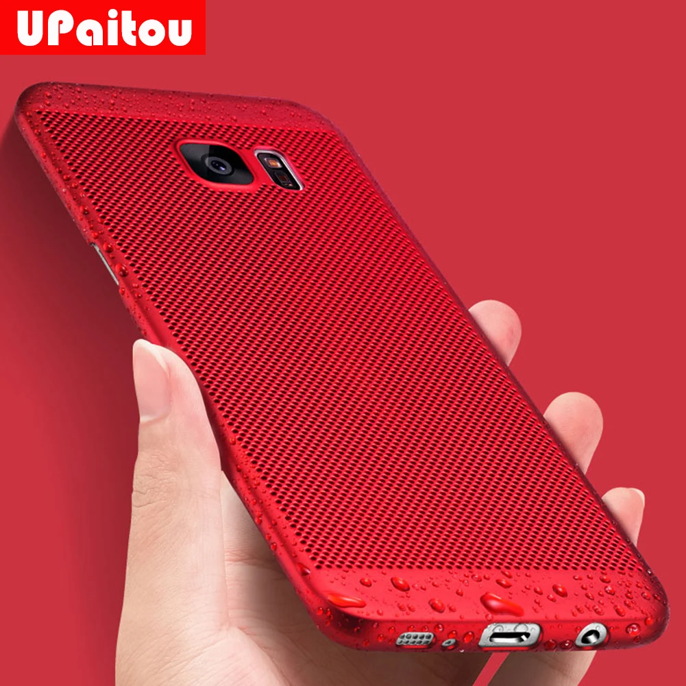 Чехол UPaitou для Samsung Galaxy S6 Edge Plus Жесткий из поликарбоната задняя крышка S6Edge G928 |