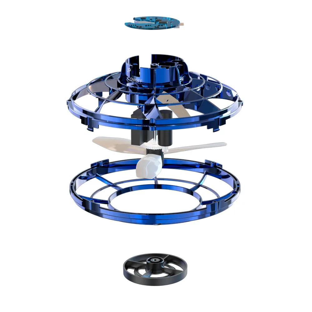 Flynova, игрушки для взрослых и детей, летающие, спортивные, антистресс, летающий Дрон, игрушка, летающий НЛО, светодиодный палец, Спиннер, игрушка, подарок на год