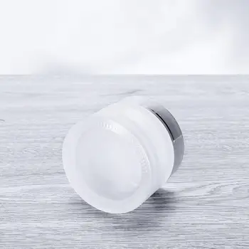 

1 pc Frosted Glass Refillable Ointment Bottles Empty Jar Face Cosmetic Shadow Pot Eye 5/10/15/20/30/50/100g Cream Container M7S9