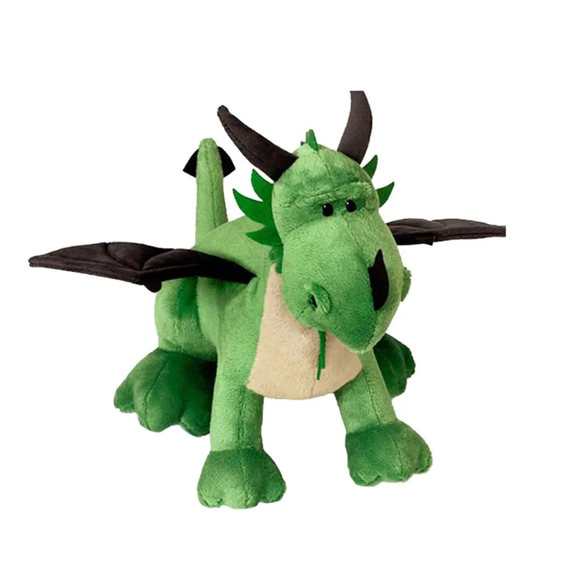 Green Dinosaur 35 см Детский динозавр плюшевые игрушки двойные головы Драконы мягкие куклы мультфильм хлопок куклы игрушки для детей подарки на день рождения Прямая поставка - Цвет: Green Dinosaur