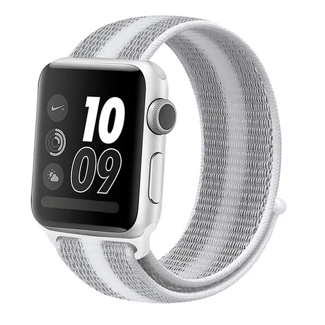 Ремешок для наручных часов Apple Watch Series 5 4 40 мм 44 браслет нейлоновый Браслет спортивный бесшовный ремешок для iwatch серии 3/2/1 38 мм 42 мм аксессуары - Цвет ремешка: 2