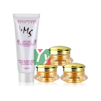 

wholesale & retail Mei Si whitening freckle beauty face cream + cleanser 4pcs/set