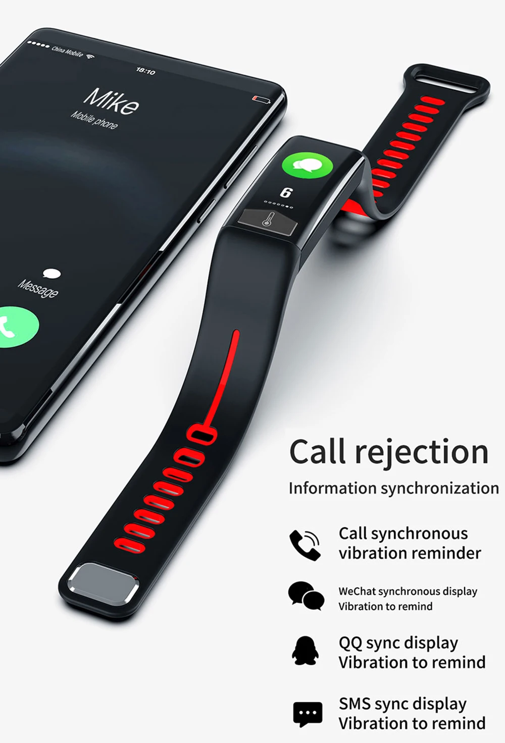 Microwear T02 умный Браслет IP68 Водонепроницаемый 0,9" Bluetooth 4,0 Браслет фитнес-трекер PPG ECG монитор сердечного ритма Smartwatch