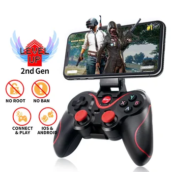 

Wireless Bluetooth Gamepad Support Official App Game Controller For iphone Android Smart Phone For PS3 PC TV Box