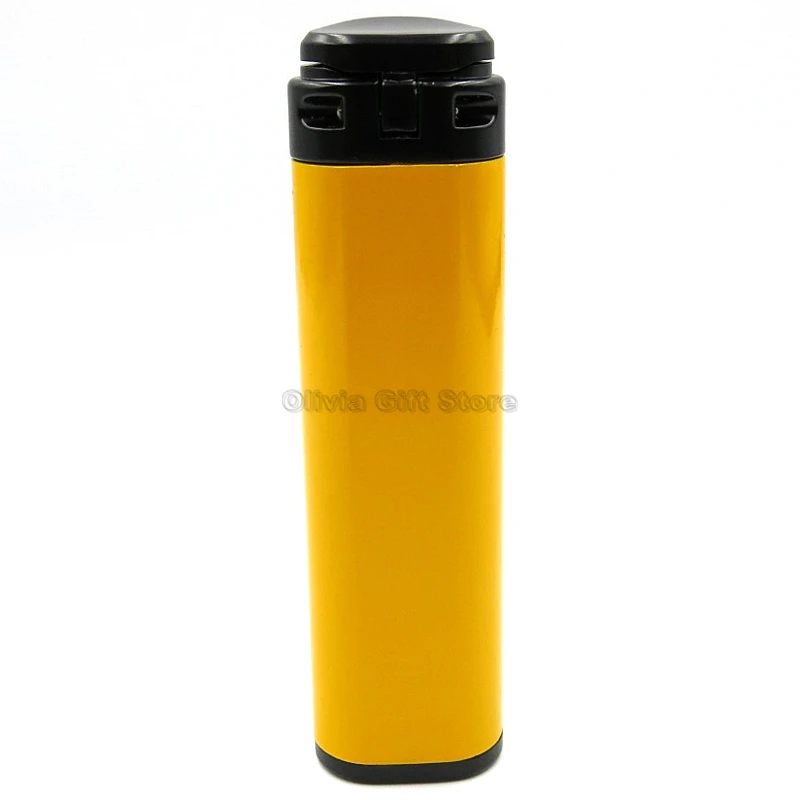 COHIBA 1 фонарь Jet Flame металлическая сигарета зажигалка многоразового использования для мужчин табак для наружного курения инструмент ветрозащитный