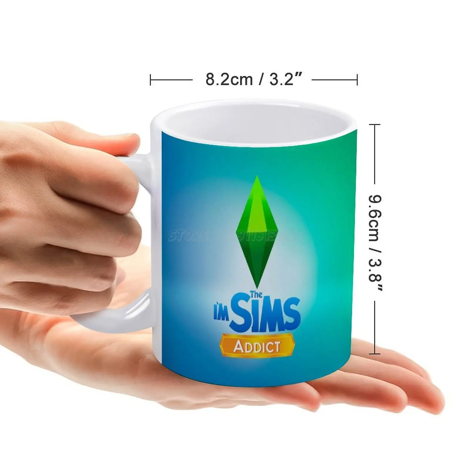 How To Play The Sims Ceramic Coffee Mug Funny Mug