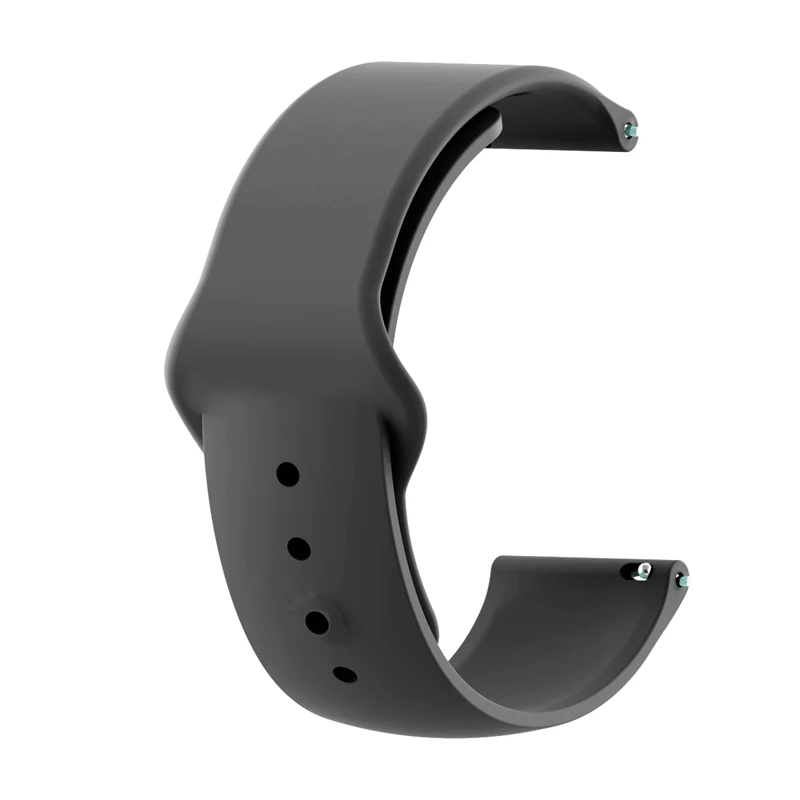 Ремешок для Ticwatch Pro 2020/Pro 3 GPS/E2/S2 силиконовый браслет смарт-часов TicWatch E Tic Watch 2 C2 18 мм