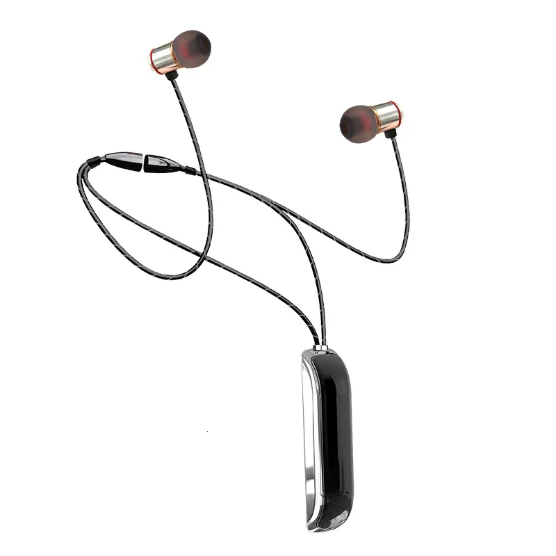 Влюбленные тандем селфи спортивные Bluetooth наушники ожерелье 9D тяжелый бас гарнитура Tws Беспроводные наушники для IPhone Xiaomi - Цвет: tws Necklace Headset