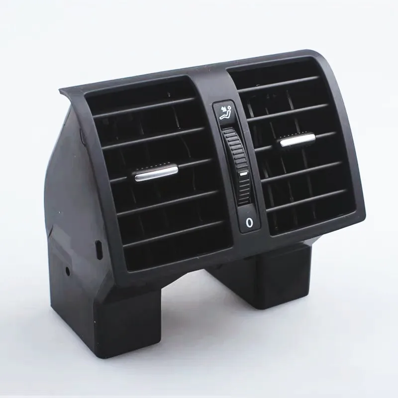 

Black Center Console Rear AC Air Conditioning Outlet Vent 1TD819203A 1T0819203B For VW Caddy Touran 2004 2008 2010 2012 2015
