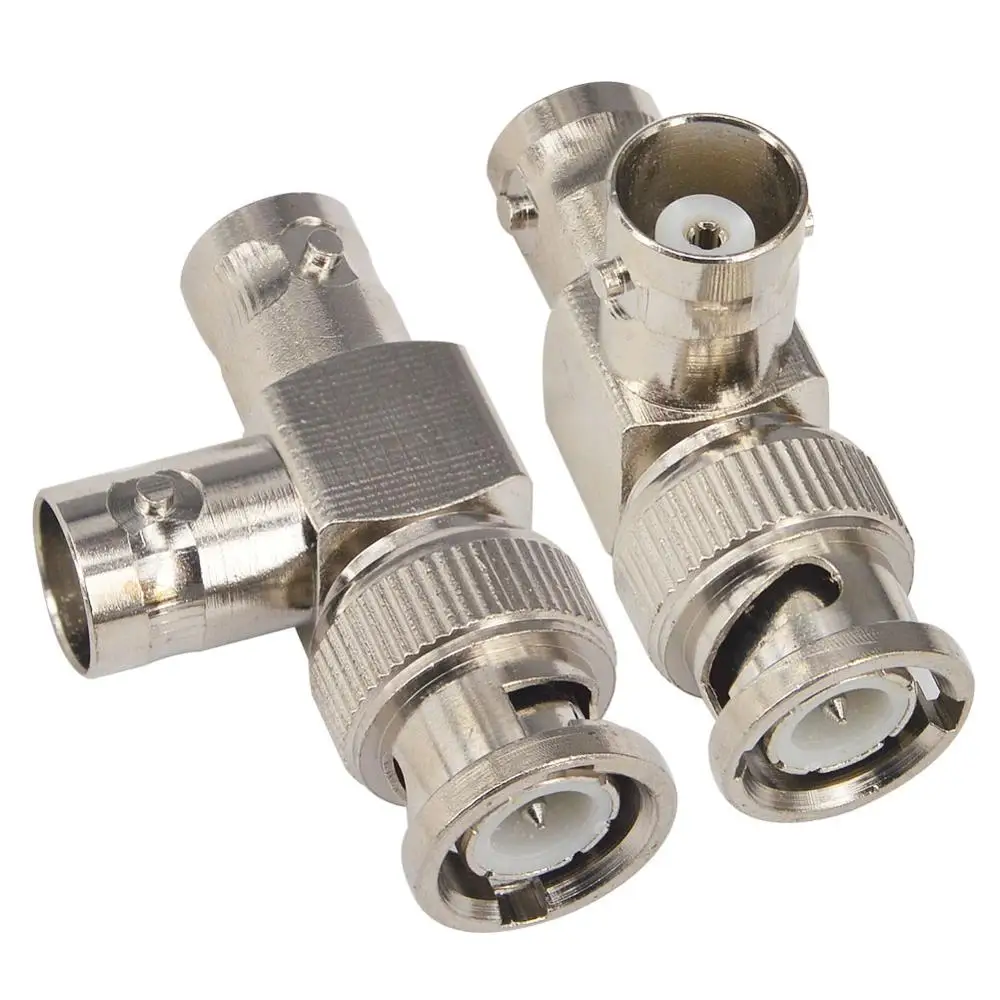 1 x BNC Male to Two BNC Female jack Triple Y in Series Adapter Connector 3 Way A 