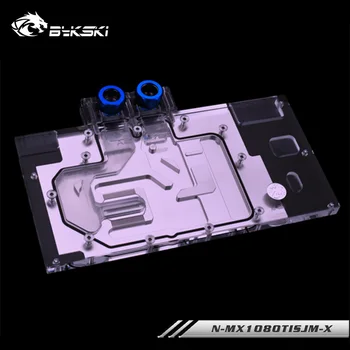 

Bykski water cooling block For Maxsun GTX1080Ti Super JetStream GAMEROCK PREMIUM 11G Graphics card full cover N-MX1080TISJM-X