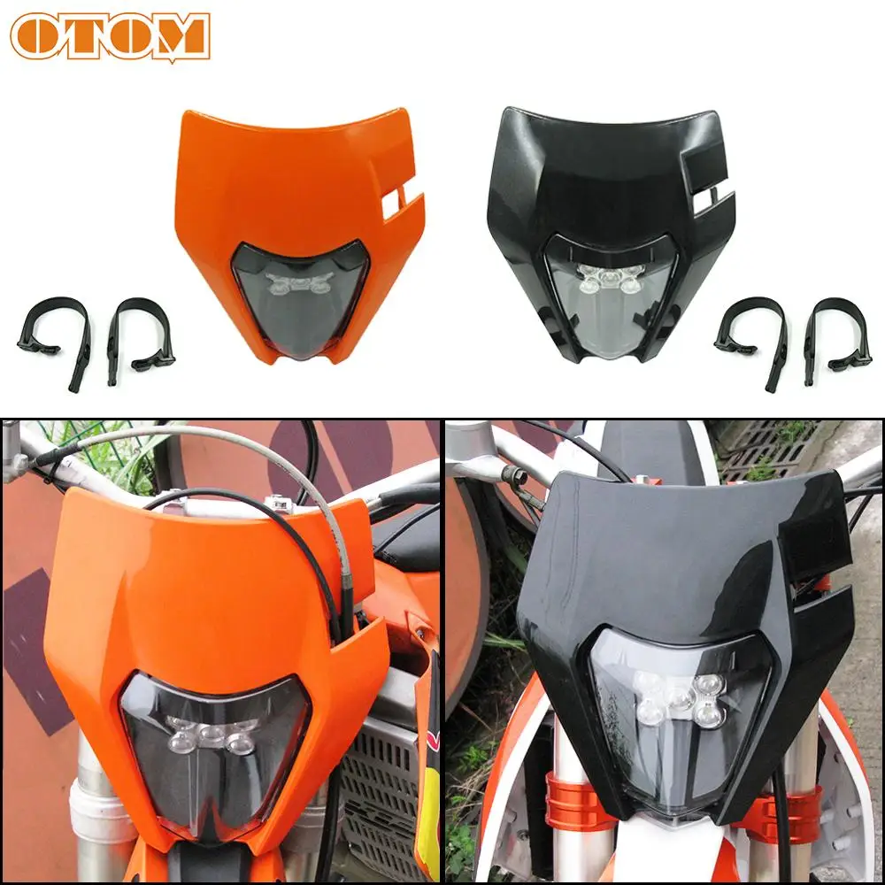 

OTOM 2020 New LED Motorcycle Headlight For KTM 6000K Bright 30W Headlamp for EXC SXF enduro Husqvarna TC FE FC 250 450 faro moto