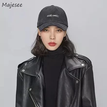 Женские бейсболки с вышитыми буквами BF Harajuku Хип-хоп корейский Стиль Регулируемая шикарная модная женская кепка Элегантная высокое качество