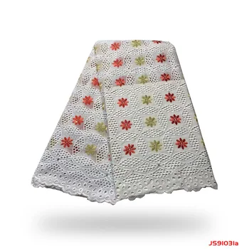 

Orange Swiss Voile Lace In Switzerland Embroidery African Lace Fabric Fashion French Cotton Lace Tulle Fabric c191031