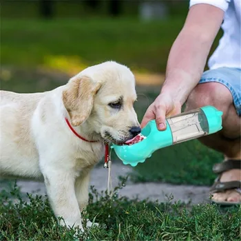 

Pet Dog Cat Water Bottle Portable Cup Multifunction Pot Poop Bag Travel Pet Supplies Shovel Outdoor Dog Cat Pet Sports Water Bag
