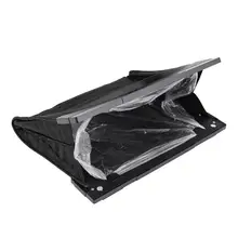 Портативный Складной автомобильный мусорный мешок для мусора ABS& PP& Водонепроницаемый тканевый держатель Органайзер для хранения для автомобиля дома или офиса