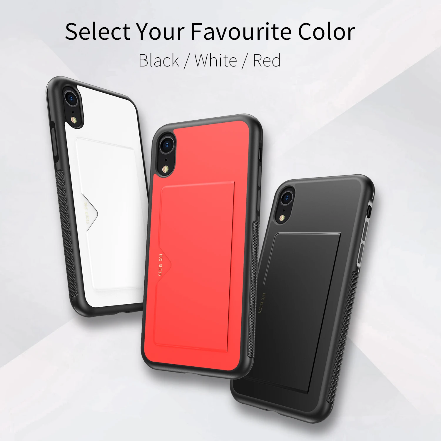 

DUX DUCIS Case For Iphone X XS Max XR Cover Wireless Charging Shell Card Slot Shockproof Back Cover for Iphone 11 Pro 6 7 8 Plus