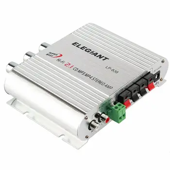 

New LVPIN 20W 12V Super Bass Mini Hi-Fi Car Stereo Amplifier Booster Radio