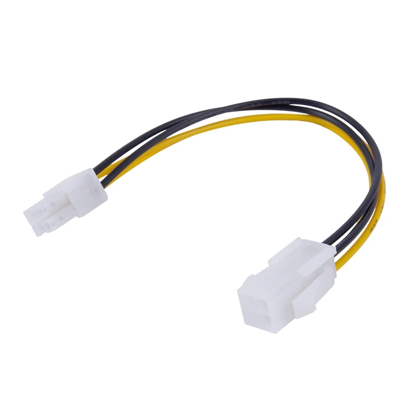 20 см/8 дюймов 12V 4 Pin типа «папа» для 4 Pin P4 женский источник питания ЦП кабель-удлинитель