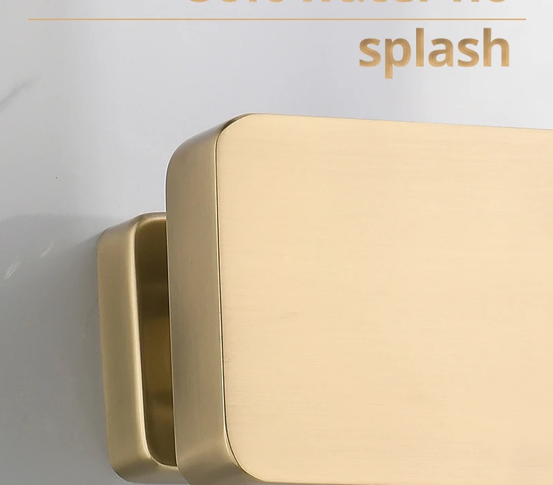 Brushed Gold Shower System  10 Shower Faucet Set Bathroom Rain Shower head and 3-Setting Handheld Shower Head Set (22)