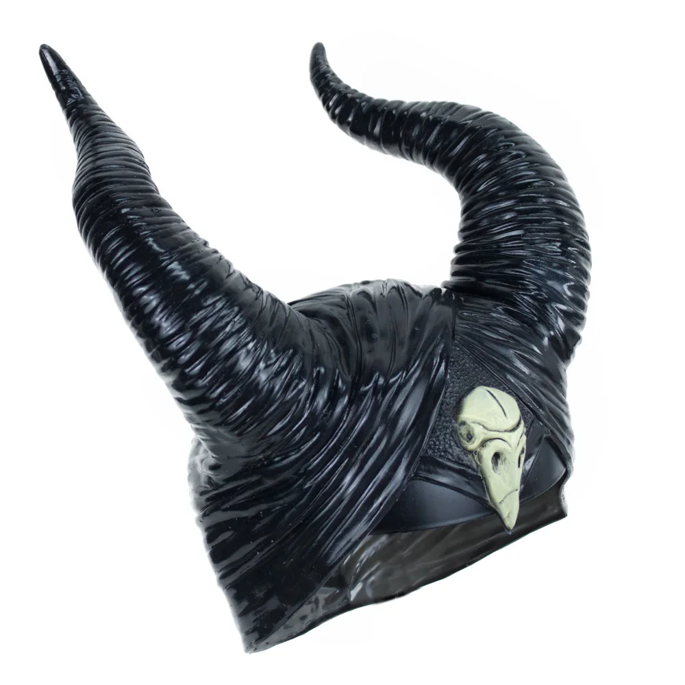 Cosplay&ware Girls Horns Hat Black Queen Cosplay Headpiece Women Halloween Costumes Anime Witch Headdress Party Props -Zentai shop online Hea363874eb564444a3a75e1f0492aad3c.jpg