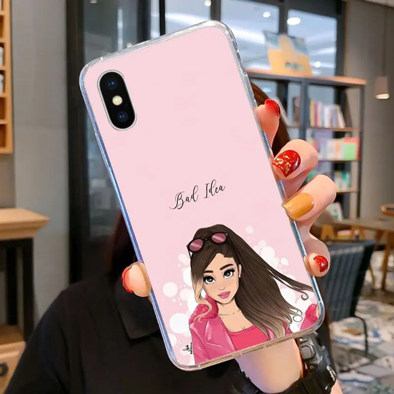 cartoon Ariana Grande God is a woman