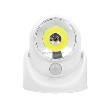 

COB Cordless Night Light Human Body Induction Motion Sensor Switch Soft White Lighting for Stairs Doorway Corridor