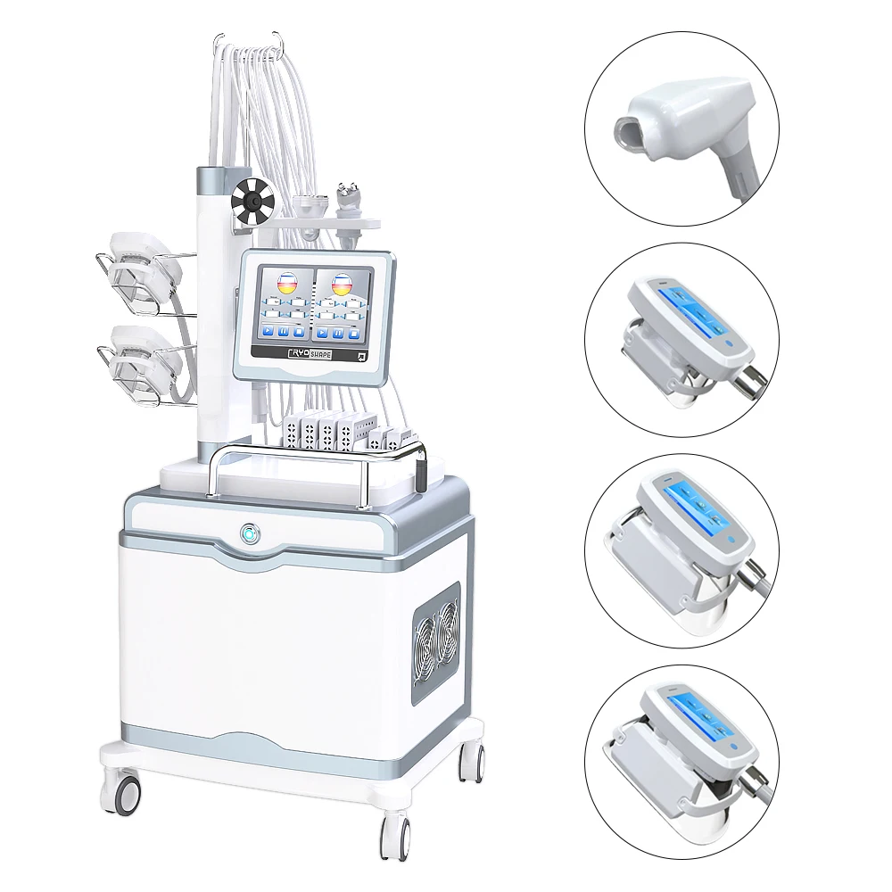 

Lipo Cryo Machine CTL69 Lipolaser Cavitation Tightening Ultrasound Lipolsuction Machine shock wave 80k cavitation rf fat burner