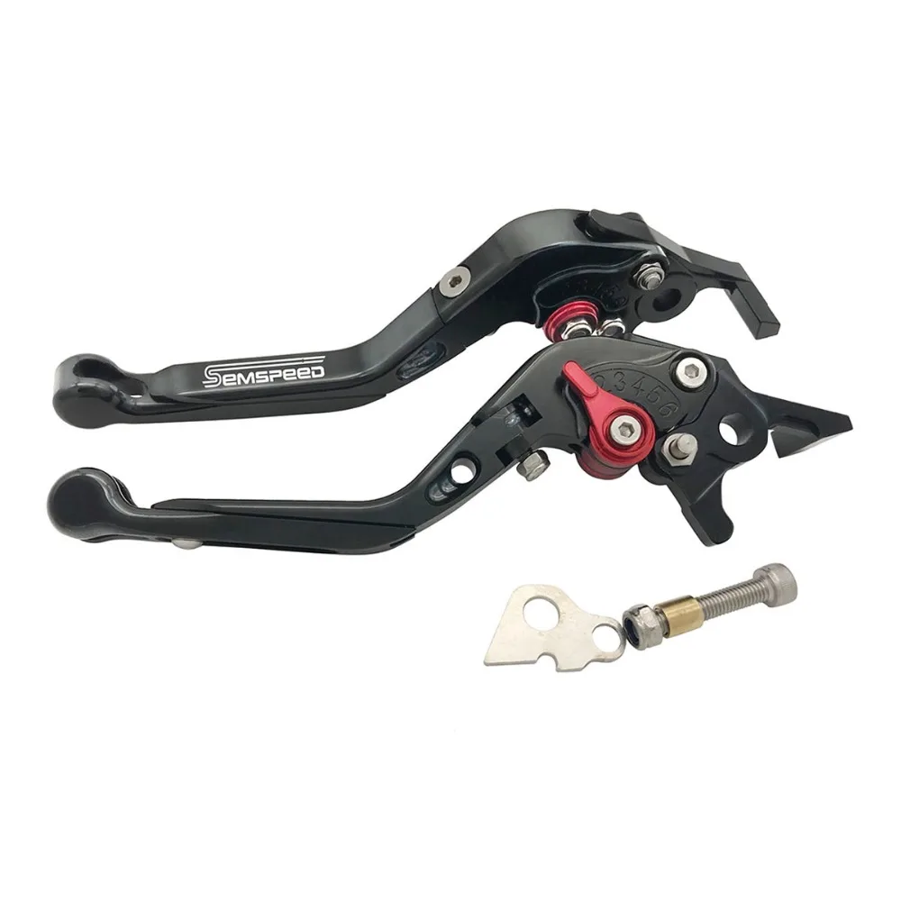 Semspeed Мотоцикл с ЧПУ алюминиевый тормозной рычаг сцепления для Yamaha NMAX 155 150 125- с логотипом