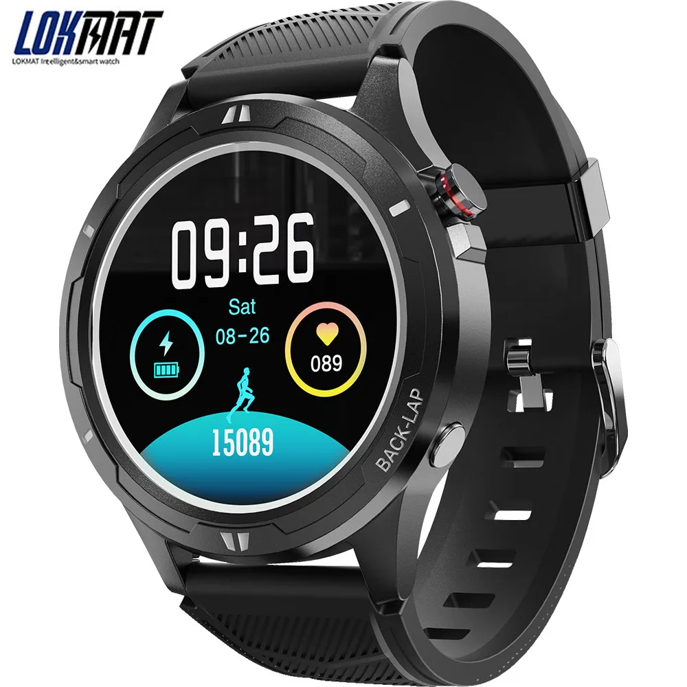 LOKMAT COMET 3 Smart Watch Bluetooth Call Local Music Playback Heart Rate Tracker Messages Reminder Smartwatches for Android IOS