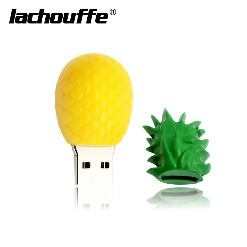 Симпатичные Фрукты USB флэш-накопители 8 Гб 16 Гб Флешка 32 Гб банан/ананас флэш usb 64 ГБ 128 Гб карта памяти Флешка лучшие подарки