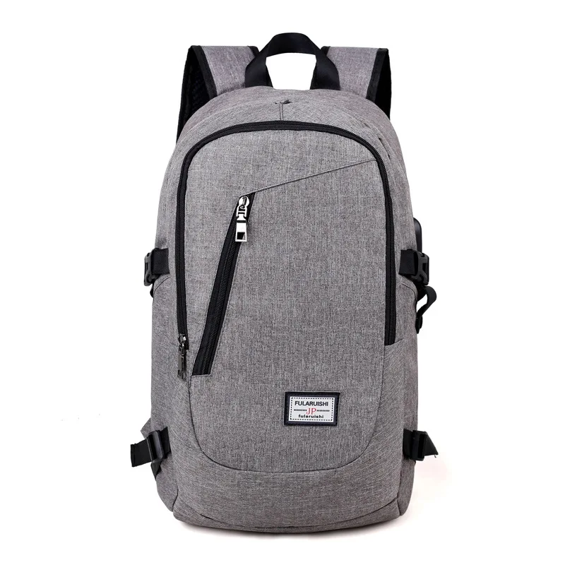 

Cross Border for Men Backpack Women's Backpack Foreign Trade Computer Bag Multi-functional USB Rechargeable Outdoor Backpack