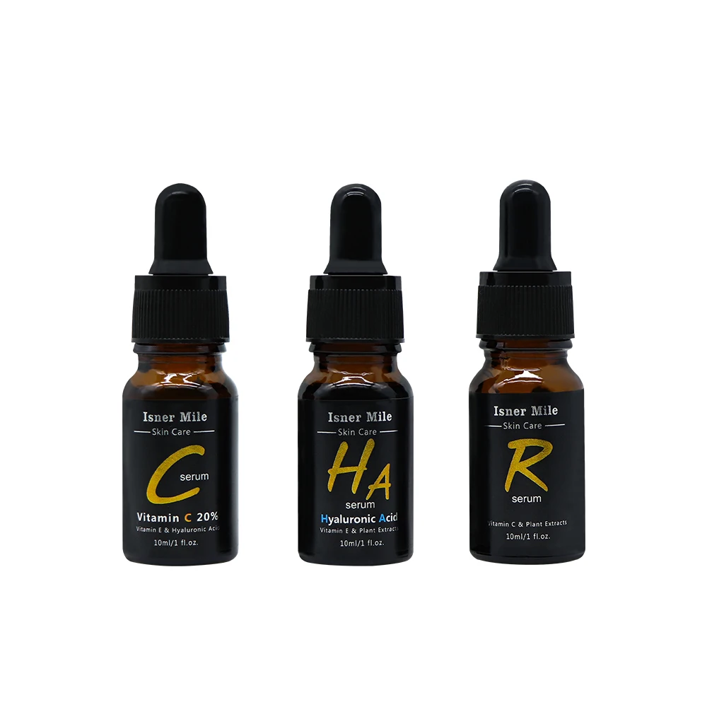 

ISNER MILE Serum Kit-Hyaluronic Acid Serum Retinol Vitamin C Serum Face Serum Set Anti-wrinkle Anti-aging Whitening for Face