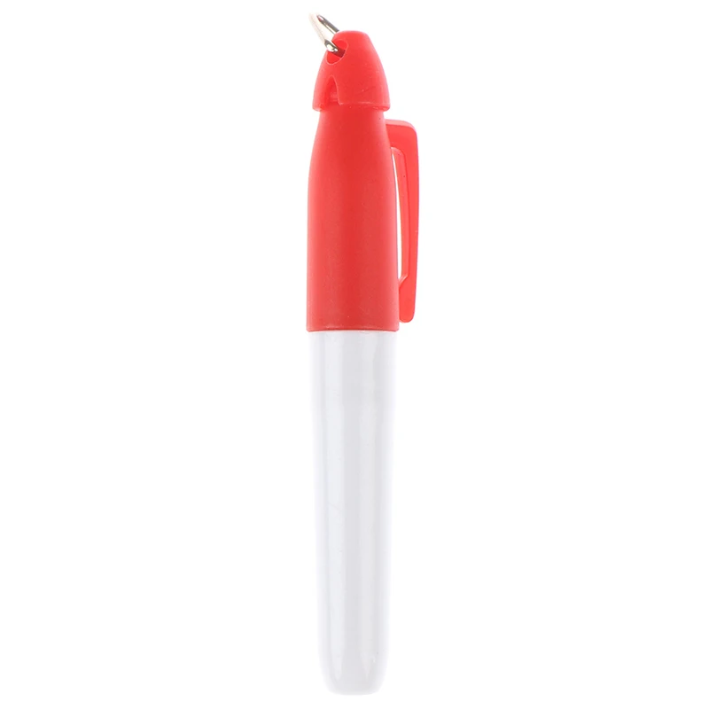 Держатель мяча для гольфа Маркеры Ручка выравнивание инструмент для рисования маркировочная ручка 1 шт - Цвет: Красный