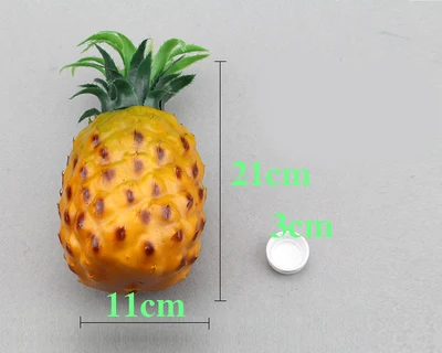 pineapple Моделирование фрукты; наряд для фотосессии для дома, офиса, украшение детские игрушки учебных пособий вспененный материал - Цвет: pineapple