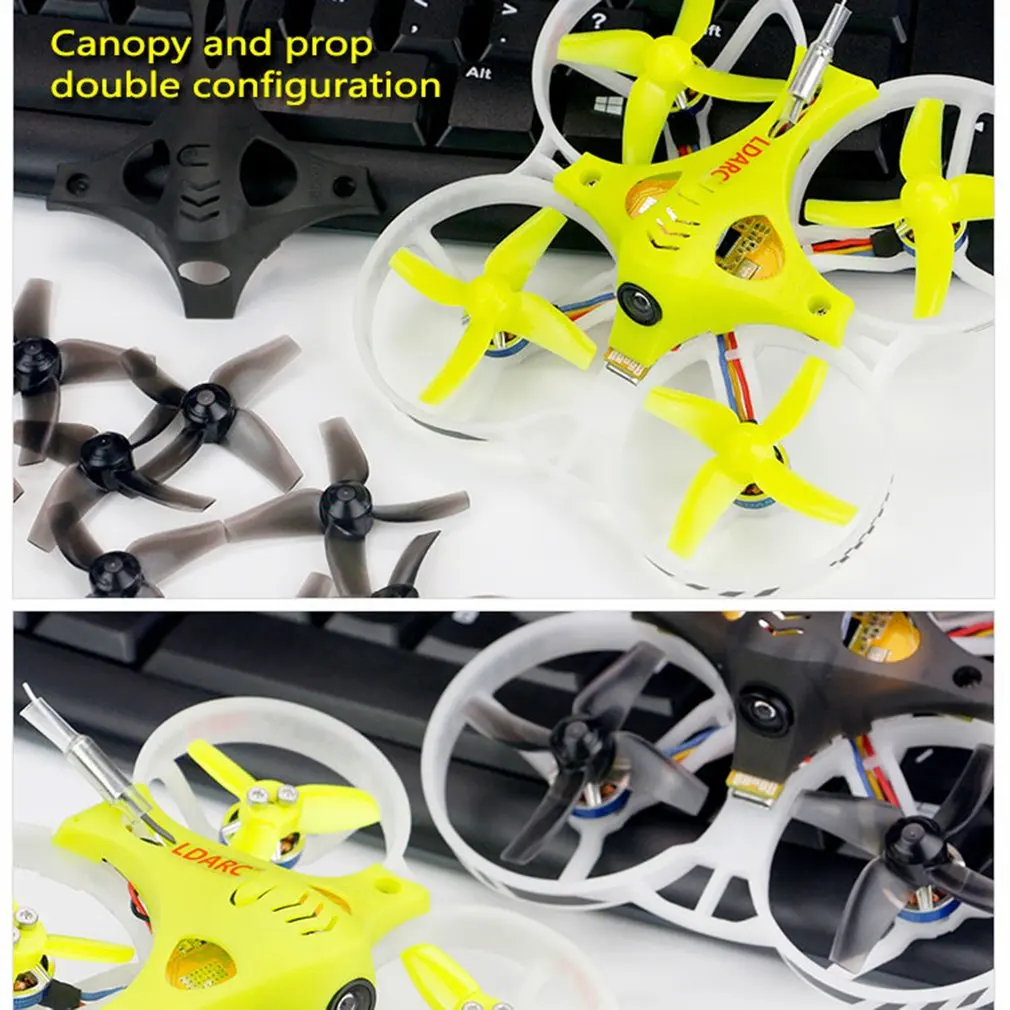 LDARC TINY GT8 V2 AC900 S-FHSS+ D16 FPV гоночный Дрон Betaflight F3 10A Blheli_S 800TVL Cam 5,8G 25mW VTX 2S приемник