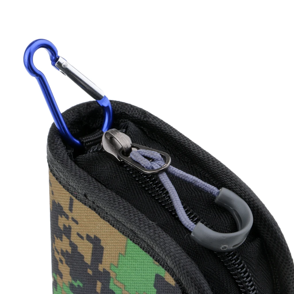 Fishing Spoon Lures Bag Tackle Case Spinner Box Waterproof attach to Vest Backpack Carp Fishing Fly Fishing Tools 15x10x4cm