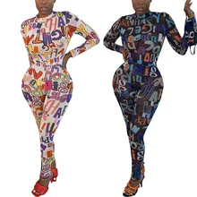 Shop Graffiti Jumpsuit Great Deals On Graffiti Jumpsuit On Aliexpress