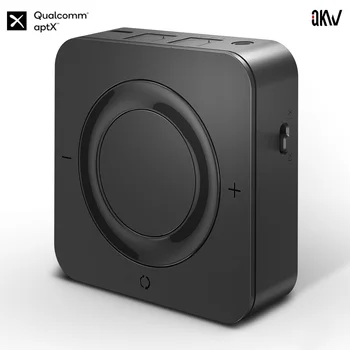 

AKW 2 in 1 Wireless Bluetooth 5.0 Receiver Transmitter 3.5mm Audio aptx LL optical adapter for TV Car for wireless headphones