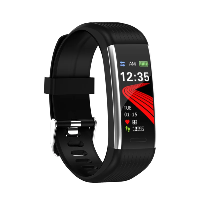 

R1 Fitness Bracelet Heart Rate Monitor Pedometer Smart Bracelet Blood Pressure Fitness Tracker Smart Watch Men Women Waterproo