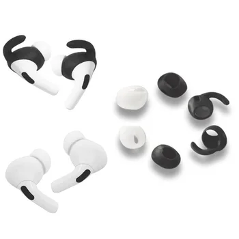 

Silicone Earbuds Earphone Case Earplug Cover for Apple Airpods Pro 3 Headphone Eartip Ear Cap Tips Earcap Plug Wing Hook Earhook