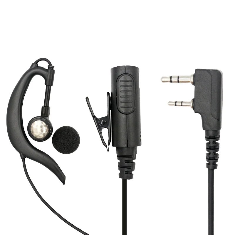 2-контактная рация гарнитура G наушник с микрофоном совместимый Kenwood ProTalk FreeTalk Baofeng