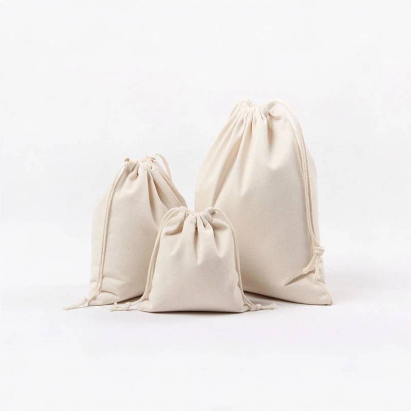 Холщовые сумки для хранения на шнурке подарочные конфет детей ювелирных изделий