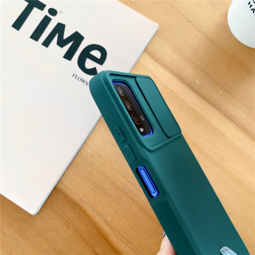 Sleek Slide Camera Protector - Soft Liquid Silicone Phone Case Cover