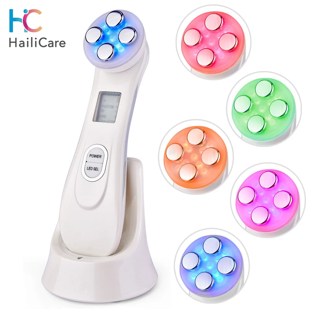  LED Photon RF Skin Lifting Machine EMS Mesotherapy Electroporation Radio Frequency Skin Rejuvenatio
