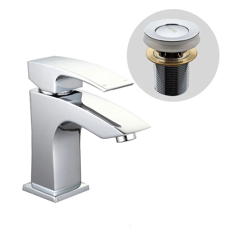 GAPPO смеситель для ванной воды смеситель для ванной комнаты смеситель для раковины кран для ванны раковина водопад Туалет - Цвет: GA1007