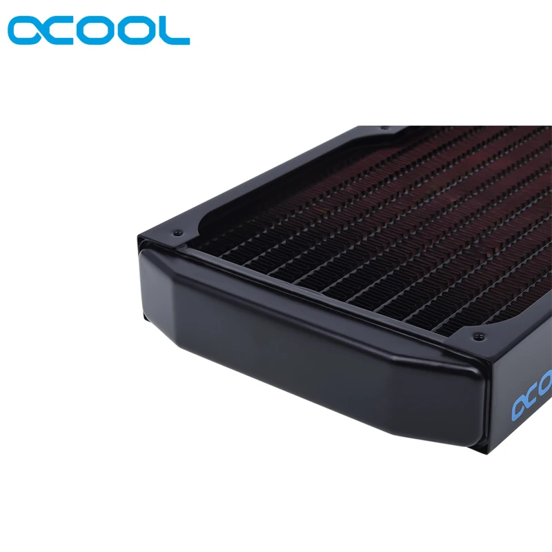 Alphacool NexXxoS 420 мм медный радиатор 30 мм Толщина 140 мм* 3 чехол для компьютера hestsink 14 см вентилятор водяного охлаждения радиаторы